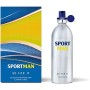 SPORTMAN - Go For It 250 ml, Perfume Hombre en Formato Spray, Eau de Toilette Masculina, Deportiva y Cítrica de Larga Duración