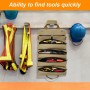 Adiwo Bolsa herramientas, Bolsa Multiusos Enrollable, Organizador de Rollos de Herramientas con 6 bolsillos con cremallera,