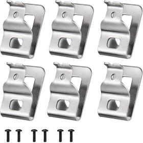 Ganchos de clip para cinturón, clips para herramientas de taladro de 20 V, clip de cinturón compatible con Dewalt N268241,