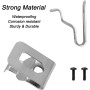 Ganchos de clip para cinturón, clips para herramientas de taladro de 20 V, clip de cinturón compatible con Dewalt N268241,