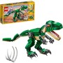 LEGO 31058 Creator 3en1 Grandes dinosaurios, Set de Construcción, T-Rex, Pterodáctilo y Triceratops, Animales de Juguete para