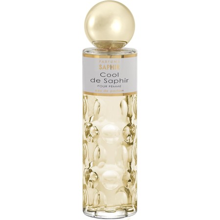PARFUMS SAPHIR Cool - Eau de Parfum con Vaporizador para Mujer, Fresh, 200 Mililitros