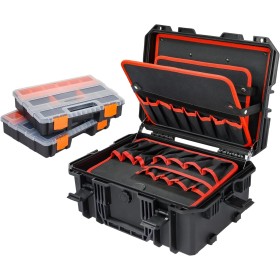 HMF 15603-02 - Caja de herramientas vacía para exteriores (46,5 x 36 x 20,5 cm)