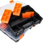 HMF 15603-02 - Caja de herramientas vacía para exteriores (46,5 x 36 x 20,5 cm)