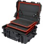 HMF 15603-02 - Caja de herramientas vacía para exteriores (46,5 x 36 x 20,5 cm)