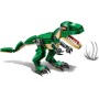 LEGO 31058 Creator 3en1 Grandes dinosaurios, Set de Construcción, T-Rex, Pterodáctilo y Triceratops, Animales de Juguete para