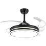 BEL AIR HOME - Ceiling Fan - DC Motor and Pull-Down Blades - LED Light 36W (3000K, 4000K, 6500K) - Remote Control Included
