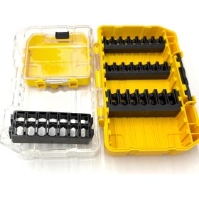 Toefficy DT70801-QZ - Caja organizadora de herramientas con soporte para brocas, pieza de repuesto para Dewalt