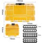 Toefficy DT70801-QZ - Caja organizadora de herramientas con soporte para brocas, pieza de repuesto para Dewalt