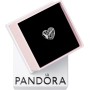 Pandora Moments Women's Sterling Silver Family Heart Bracelet Charm