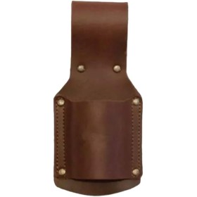 Soporte de cuero diseñado para mantener tu hacha o martillo seguro durante las actividades (negro)