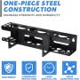 shuhauk Soporte de calafateo para montaje en pared de tubo de calafateo manual, estante de almacenamiento de metal para tubos de