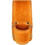 Bolsa de cuero para cinturón de herramientas, para soporte duradero de martillo de cuero vacuno para cinturón, práctico