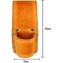 Bolsa de cuero para cinturón de herramientas, para soporte duradero de martillo de cuero vacuno para cinturón, práctico