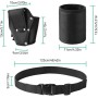 Honseadek Bolsa multifuncional para taladro eléctrico de perfil 3D, remache grueso reforzado para carpintería, trabajo de gran