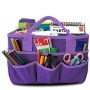 Teacher Tote Bag, Oxford Cloth Organizer, Large Tote with Multiple Pockets, Stationery and Supplies Storage Bag for Classroom,