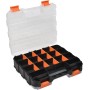 Organizador de almacenamiento de piezas: organizador de caja de herramientas, caja organizadora de tornillos, caja organizadora