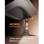 LISEN Soporte Tablet para iPad Mesa Metal Atril Tab Stand, Accesorios Escritorio para Ebook Kindle/Tablet Samsung Xiaomi Pad