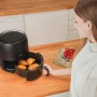 Cecotec Freidora de Aire sin Aceite de 3 L Cecofry Fantastik 3000 Air Fryer 1000 W, Digital, Tecnología PerfectCook, Diseño