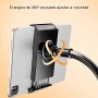 TOVARIN Soporte Móvil con Cuello de Cisne 360° para Móvil, Ajustable para Mesa o Escritorio, para iPhone 16 15 Pro MAX Huawei