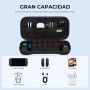 ECHTPower Funda para Switch 2 2025, Estuche Rígido de Nylon con Velcro Seguro, Anticaídas y Liegro, Case para Switch 2 con