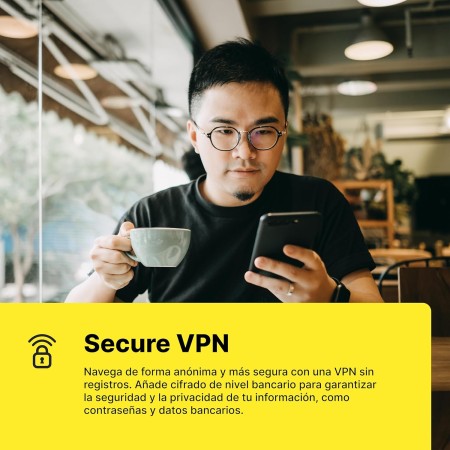 Norton 360 Advanced 2025 │ 10 Dispositivos │ 15 meses renovación automática │ Social Media, Dark Web Monitoring y VPN │ Código