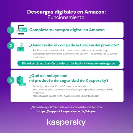 Kaspersky Premium Total Security 2025 | 10 Dispositivos | 1 año | Anti-Phishing y Firewall | VPN ilimitada | Gestor de