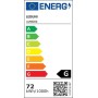 Fan with Light LED Lamp 36W+DC 30W Ultra Quiet with Remote Control, Summer and Winter Function (Matte White)