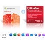 Microsoft 365 Familia | 12 meses | 6 personas | Hasta 6 TB de almacenamiento Onedrive | Apps Office con IA + McAfee Total