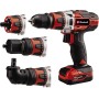 Einhell TE-CD 12/1 3X-Li - Taladro inalámbrico con batería y cargador | 30 Nm, engranaje de 2 velocidades, portabrocas de 10 mm,