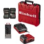 Einhell TE-CD 12/1 3X-Li - Taladro inalámbrico con batería y cargador | 30 Nm, engranaje de 2 velocidades, portabrocas de 10 mm,