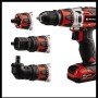 Einhell TE-CD 12/1 3X-Li - Taladro inalámbrico con batería y cargador | 30 Nm, engranaje de 2 velocidades, portabrocas de 10 mm,