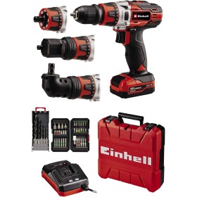 Einhell TE-CD 12/1 3X-Li - Taladro inalámbrico con batería y cargador | 30 Nm, engranaje de 2 velocidades, portabrocas de 10 mm,