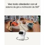 eufy Security Indoor CAM S350, cámara Doble, cámara de Seguridad con resolución 4K UHD, Zoom de 8× y PTZ de 360°, Ideal para