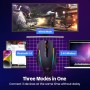 3 Wireless - Ratón para Gaming, Tri-Mode 2.4G/USB-C/Bluetooth Mouse hasta 10000DPI, Chroma RGB retroiluminado, Ratón ergonómico