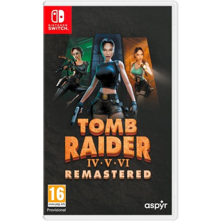 Tomb Raider IV-VI Remastered Starring Lara Croft -Switch