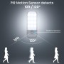 Lámpara Nocturna Recargable con Sensor Movimiento (2 PCs con 24 LED), Luces con 3 Modos, Luz Cálida para Armario, Gabinete,