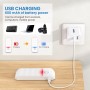 Lámpara Nocturna Recargable con Sensor Movimiento (2 PCs con 24 LED), Luces con 3 Modos, Luz Cálida para Armario, Gabinete,