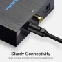 VENTION 1,5M Cable Óptico Audio Digital TOSLINK Optico Dolby DTS Sound Enchufe de Metal Recubrimiento de Nylon SPDIF Cable de
