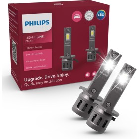 Philips Ultinon Access LED lámpara para faros de coche (H1), ultra-compact direct-fit, +80%, 6.000K, set de 2