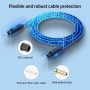 VENTION 1,5M Cable Óptico Audio Digital TOSLINK Optico Dolby DTS Sound Enchufe de Metal Recubrimiento de Nylon SPDIF Cable de