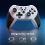 LATEC Mando para Switch, Mandos Switch Inalambrico para Swith Lite/Switch OLED con Hall Joystick/Programable Botón/Gyro
