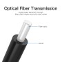 VENTION 1,5M Cable Óptico Audio Digital TOSLINK Optico Dolby DTS Sound Enchufe de Metal Recubrimiento de Nylon SPDIF Cable de