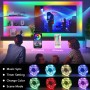 Tiras LED, Luces Habitación 10 Metros, Bonve pet Tira LED RGB, Bluetooth Musical con IR Control Remoto 40 Teclas y APP, 16