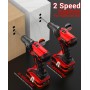 KUZUPRO Taladro Percutor a Bateria 21V, Taladro Atornillador con 2 Baterías 2000mAh, 25+3 Ajuste de Par Destornillador
