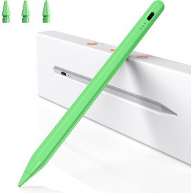 BAZO Lápiz para iPad Apple - 2018-2025 Pencil de 2ª generación de Carga rápida Palm Rejection Sensibilidad Stylus para iPad Pro