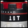 Einhell Taladro de impacto sin cable TE-CD 12/1 (incl. 2x 2,0 Ah batería Li-Ion, 12 V, 22 ajustes de par, caja cambios 2 veloc.,