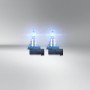 OSRAM COOL BLUE INTENSE H7, +100% más de brillo, hasta 5.000K, lámpara de faro halógena, aspecto LED, caja plegable colgante (2