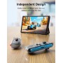 JSAUX Funda acoplable para Nintendo Switch 2 2025, funda protectora de agarre de PC + TPU, accesorios compatibles con consola