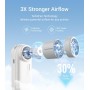 Diveblues TurboBear Mini Portable Turbo Fan - 8.8m/s Powerful, Super Light 85g, 5 Speed, Rechargeable Battery, Compact Pocket,